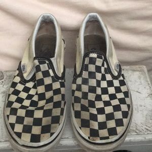 Slip-On checkered Vans